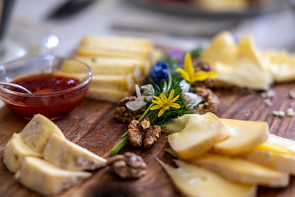 home-made cheese